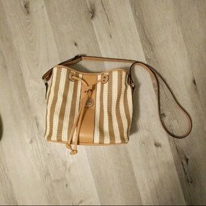 Giani Bernini Striped Bucket Handbag